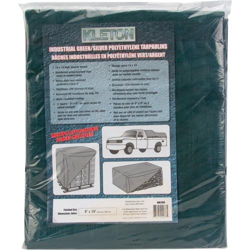 Tarp, Heavy-Duty, Green, 60' x 40' x 9 mils Northern Industrial Supply Inc.