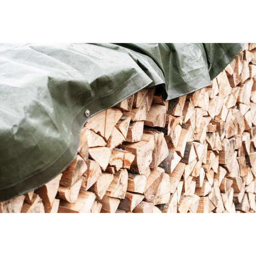 Tarp, Heavy-Duty, Green, 60' x 40' x 9 mils Northern Industrial Supply Inc.
