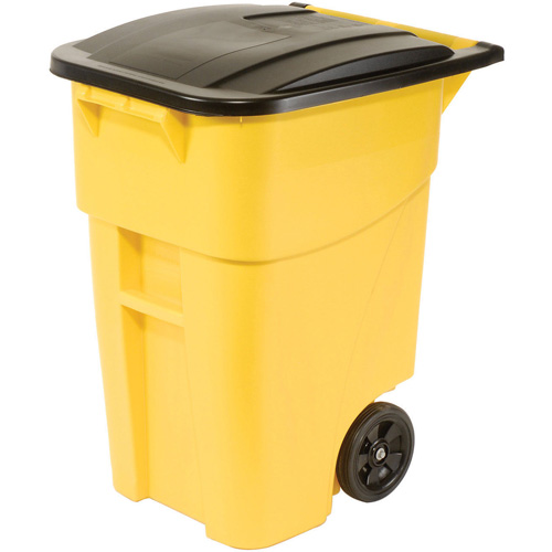 BRUTE&reg; Roll-Out Container, Curbside, Plastic, 50 US gal. Northern Industrial Supply Inc.