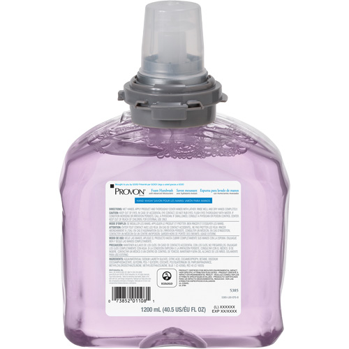 Savon pour les mains aux canneberges avec hydratants am&eacute;lior&eacute;s pour distributeur PROVON TFX, Mousse, 1200 ml, Parfum&eacute; Northern Industrial Supply Inc.