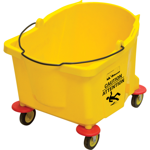 Seau pour vadrouille, Capacit&eacute; de 9.5 gal. US (38 pintes), Jaune Northern Industrial Supply Inc.