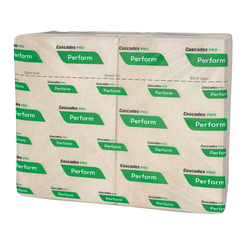 Serviettes enchev&ecirc;tr&eacute;es Pro Perform, 1 pli, 4,25" x 6,5" Northern Industrial Supply Inc.