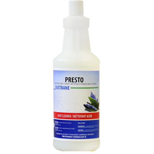 Nettoyant d&eacute;sinfectant &agrave; cuvettes Presto, 1 L, Bouteille Northern Industrial Supply Inc.