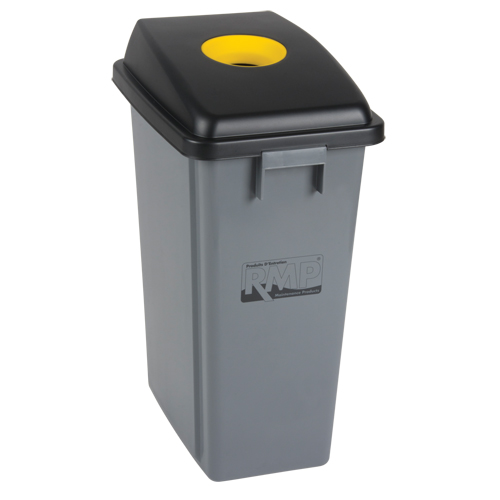 Bac &agrave; d&eacute;chets et de recyclage, Plastique, 16 gal. US Northern Industrial Supply Inc.