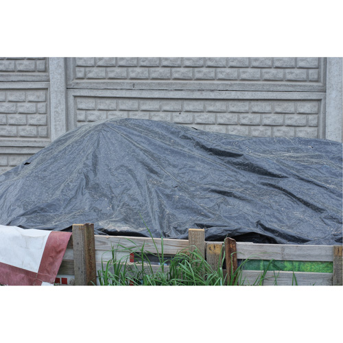 Tarp, Light Industrial Duty, Black, 6' x 8' x 8 mils Northern Industrial Supply Inc.