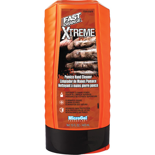 Xtreme Professional Grade Hand Cleaner, Pumice, 443 ml, Bottle, Orange Northern Industrial Supply Inc.