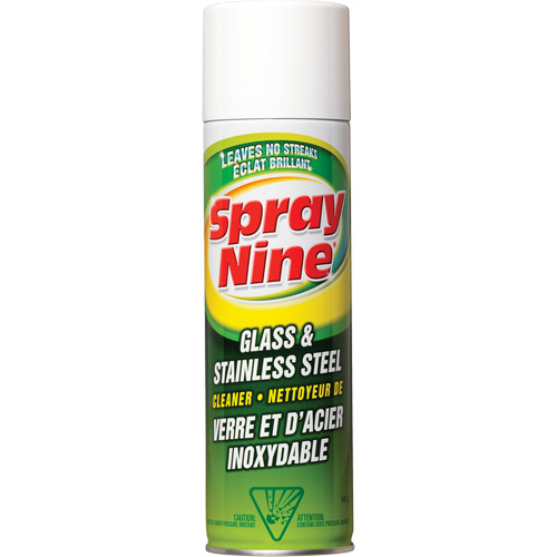 Nettoyant pour verre et acier inoxydable, 600 g, Canette a&eacute;rosol Northern Industrial Supply Inc.