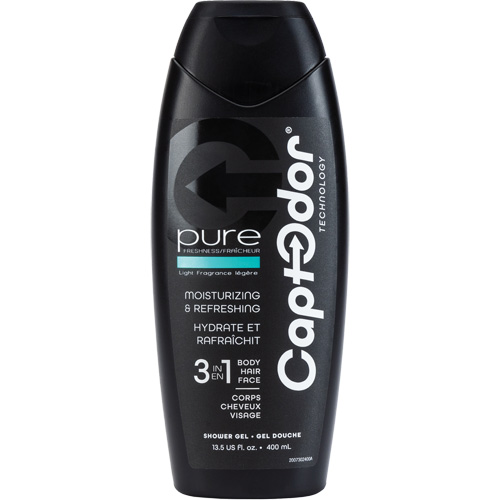 Gel douche 3 en 1, 400 ml, Pure fraîcheur, Bouteille Northern Industrial Supply Inc.