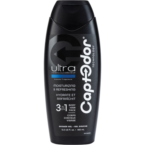 3 in 1 Shower Gel, 400 ml, Ultra Freshness, Bottle Northern Industrial Supply Inc.