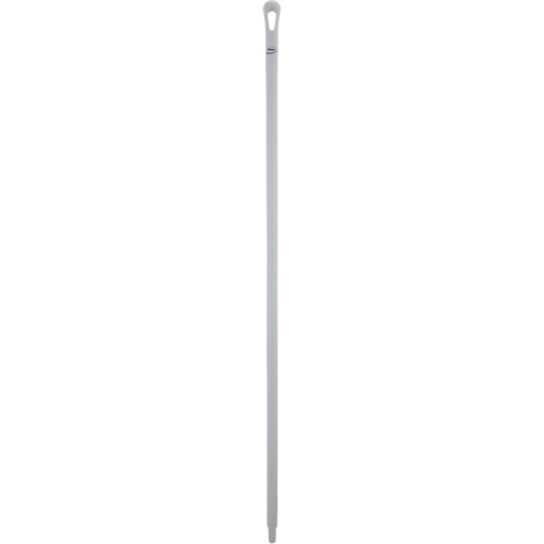 Ultra Hygiene Handle, Broom/Scraper/Squeegee, White, Ergonomic, 59" L Northern Industrial Supply Inc.