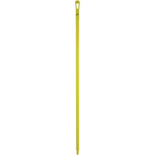 Ultra Hygiene Handle, Broom/Scraper/Squeegee, Yellow, Ergonomic, 59" L Northern Industrial Supply Inc.
