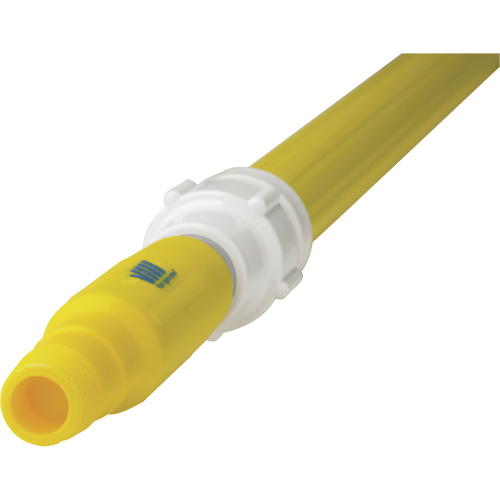 Deck Scrub Handle, Brush/Pad Holder, Yellow, Telescopic, 62"-113" L Northern Industrial Supply Inc.