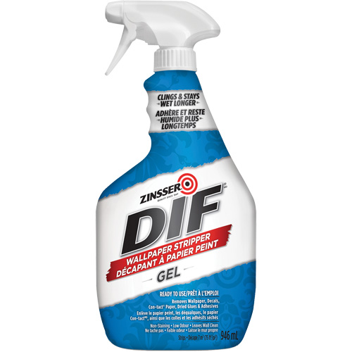 Gel d&eacute;capant pour papier peint DIF, 946 ml, Bouteille &agrave; g&acirc;chette Northern Industrial Supply Inc.