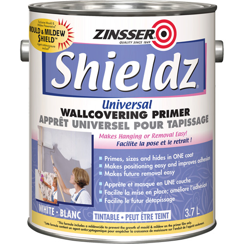 Couche primaire universelle pour murs Shieldz, 3,7 L, Gallon, Blanc teintable Northern Industrial Supply Inc.