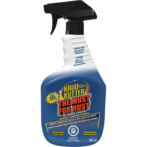 The Must for Rust Rust Remover Gel, Trigger Bottle Northern Industrial Supply Inc.
