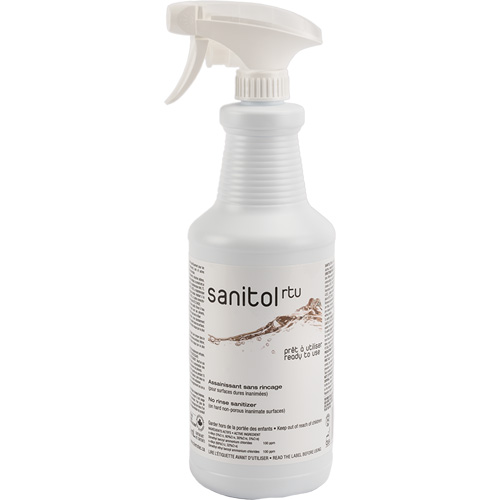 Sanitol Concentrated Disinfectant & Sanitizer, 950 ml, Trigger Bottle Northern Industrial Supply Inc.