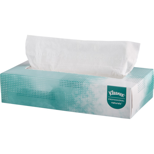 Papiers-mouchoirs Naturals de Kleenex, 2 pli, 8,4" lo x 8" la, 125 feuilles/boîte Northern Industrial Supply Inc.