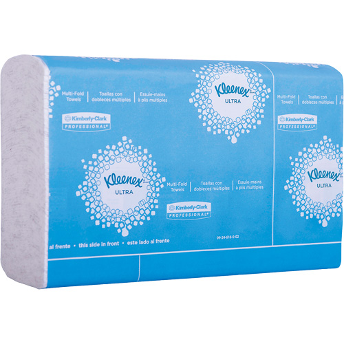 Kleenex&reg; Reveal Multifold Hand Towels, 1 Ply, 9-2/5" L x 8" W, 150 /Pack Northern Industrial Supply Inc.