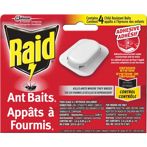 App&acirc;ts &agrave; fourmis Raid, 5" lo x 6" la x 1" h Northern Industrial Supply Inc.
