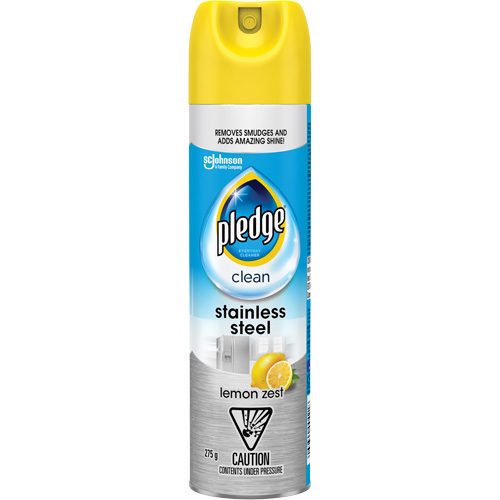 Pledge&reg; Stainless Steel Cleaner, 275 g, Aerosol Can Northern Industrial Supply Inc.