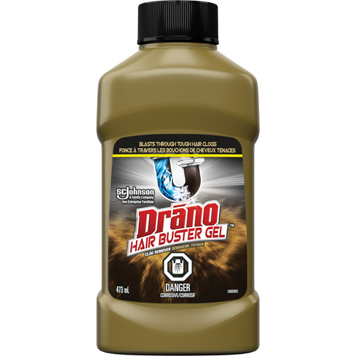 Produit d&eacute;bouchant extra puissant pour les bouchons de cheveux de Drano Northern Industrial Supply Inc.
