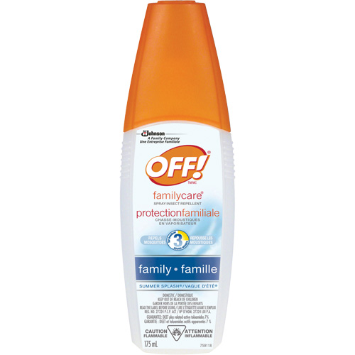 Insectifuge Off! Protection familiale &agrave; parfum de Vague d&eacute;t&eacute;, DEET &agrave; 7 %, Vaporisateur, 175 ml Northern Industrial Supply Inc.