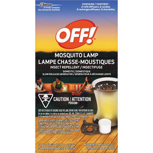 Recharge pour lampe chasse-moustiques Off! PowerPad, Sans DEET, Recharge,  Northern Industrial Supply Inc.