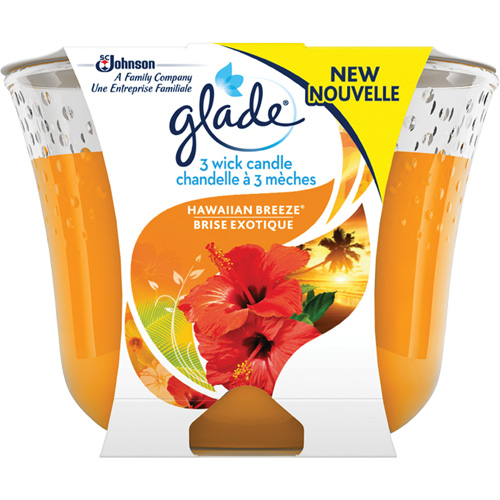 Chandelle &agrave; trois m&egrave;ches Glade, Brise exotique Northern Industrial Supply Inc.