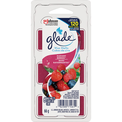 Glade&reg; Air Freshener Melts, Radiant Berries Northern Industrial Supply Inc.