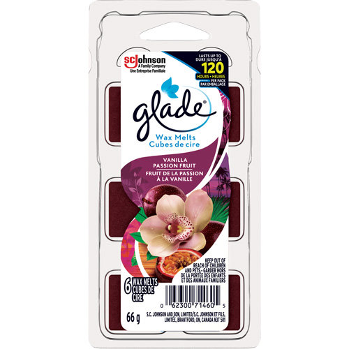 Glade&reg; Air Freshener Melts, Vanilla Passion Fruit Northern Industrial Supply Inc.