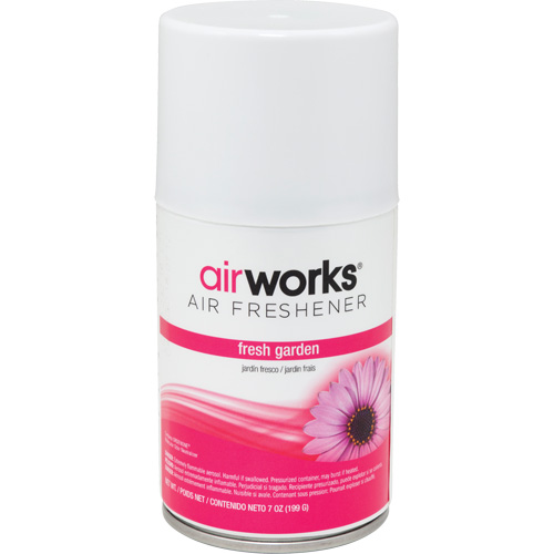 AirWorks&reg; Metered Air Fresheners, Fresh Garden, Aerosol Can Northern Industrial Supply Inc.