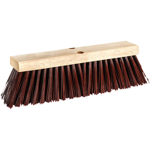 Street Push Broom, 14", X-Coarse, Polypropylene Bristles Northern Industrial Supply Inc.