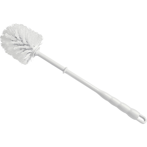 Brosse &agrave; cuvettes, 15-1/2" l, Soies Polypropyl&egrave;ne, Rouge/Blanc Northern Industrial Supply Inc.