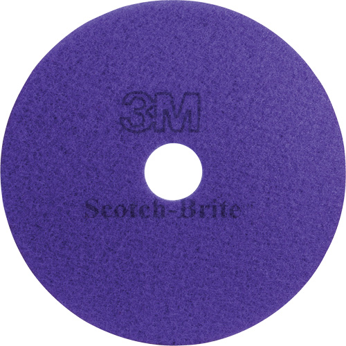 Hi-Performance Pad, 12", Cleaning/Polish, Purple Northern Industrial Supply Inc.