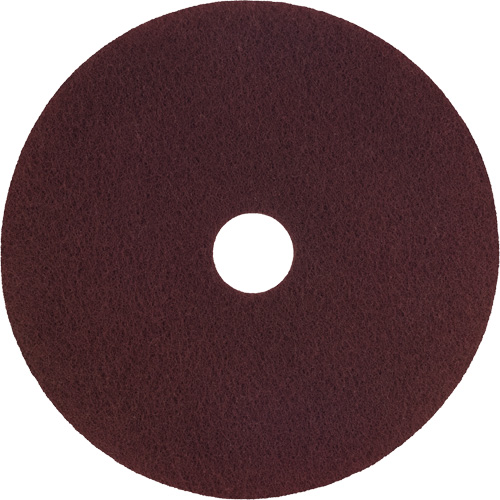 Natural Blend Pad, 13", Scrubbing, Maroon Northern Industrial Supply Inc.