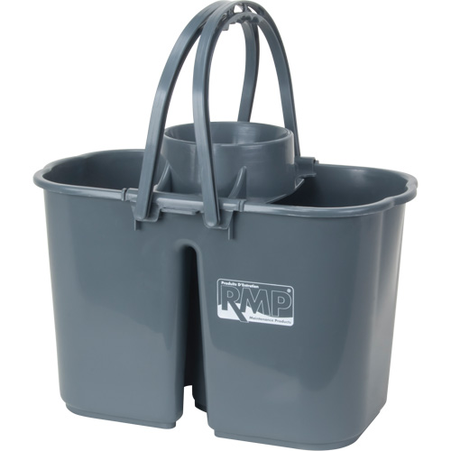 Mop Pail & Wringer, Strainer, 3.75 US Gal.(15 Quart), Grey Northern Industrial Supply Inc.