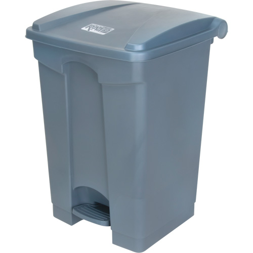 Step-On Garbage Can, Plastic, 12 US gal. Capacity Northern Industrial Supply Inc.