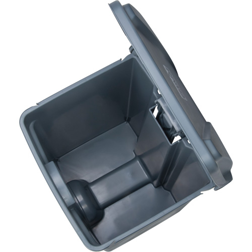Step-On Garbage Can, Plastic, 12 US gal. Capacity Northern Industrial Supply Inc.