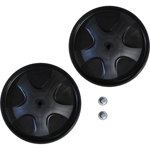 Replacement Wheels & Push Caps for Waste Dolly Northern Industrial Supply Inc.