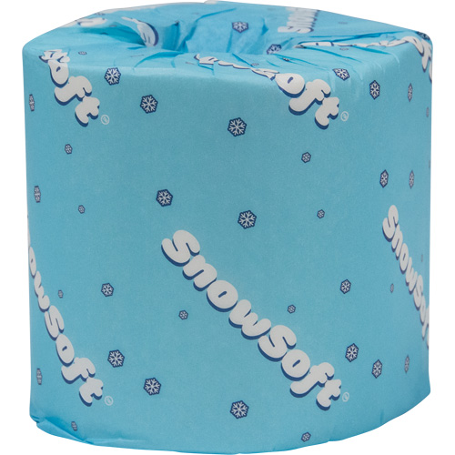 Snow Soft Premium Toilet Paper, 2 Ply, 500 Sheets/Roll, 145' Length, White Northern Industrial Supply Inc.