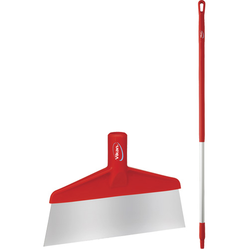 Floor Scraper with Handle, Red, 9-3/5" W x 55-9/10" L Northern Industrial Supply Inc.