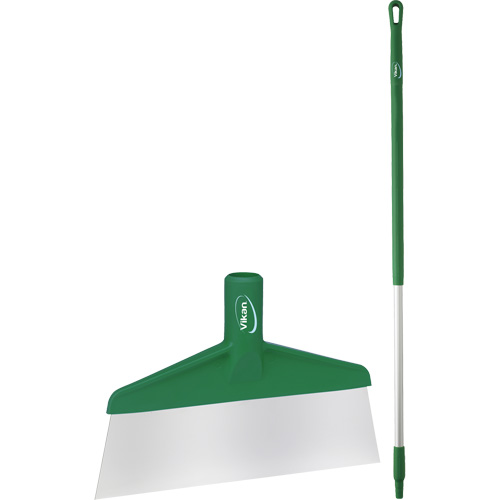 Grattoir &agrave; plancher avec manche, Vert, 9-3/5" la x 55-9/10" lo Northern Industrial Supply Inc.