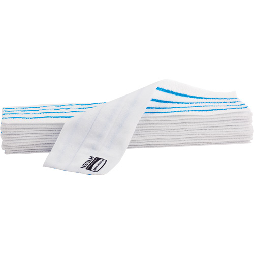 Tampon vadrouille jetable, Style Boucles et crochets, Microfibre, 18" lo x 4" la Northern Industrial Supply Inc.
