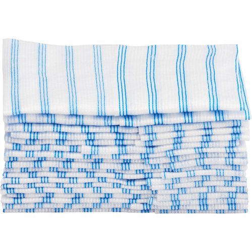 Disposable Single-Use Cloths, Microfibre, Blue/White Northern Industrial Supply Inc.