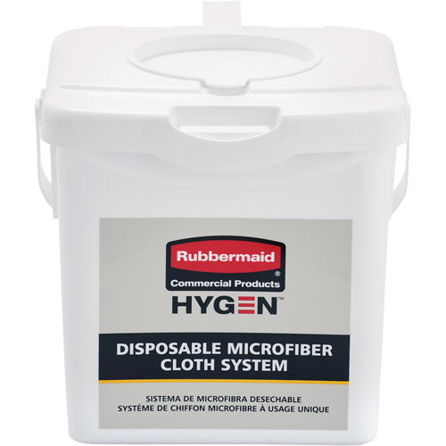 Microfibre Cloth Charging Bucket, White Northern Industrial Supply Inc.