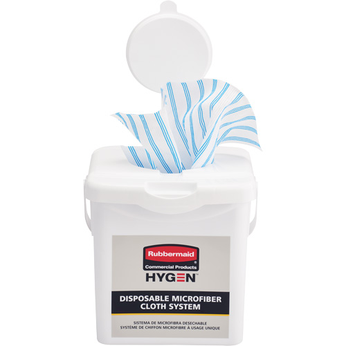 Microfibre Cloth Charging Bucket, White Northern Industrial Supply Inc.