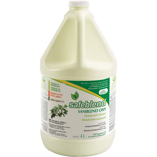 OXY Peppermint Oil Disinfectant Cleaner, 4 L, Jug Northern Industrial Supply Inc.