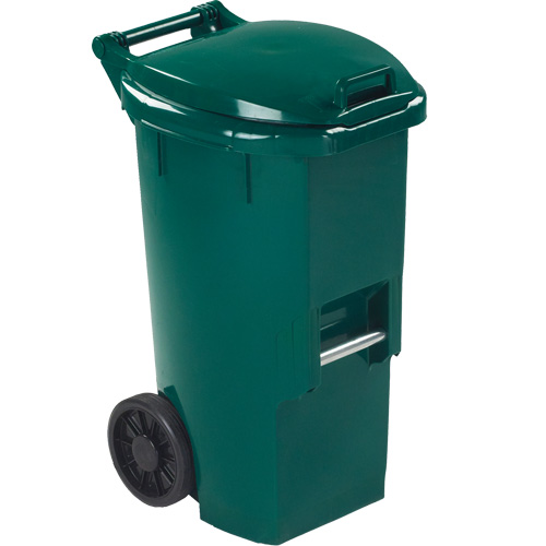 Organic Waste Green Bin, Plastic, 12 US gal. Northern Industrial Supply Inc.