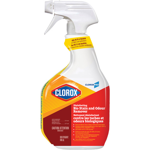 Nettoyant d&eacute;sinfectant contre les taches et odeurs biologiques, 946 ml, Bouteille &agrave; g&acirc;chette Northern Industrial Supply Inc.