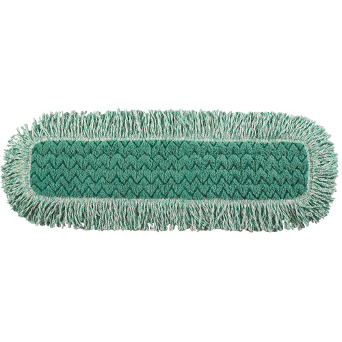Hygen Fringed Dust Pad, Hook and Loop Style, Microfibre, 27-1/2" L x 9" W Northern Industrial Supply Inc.